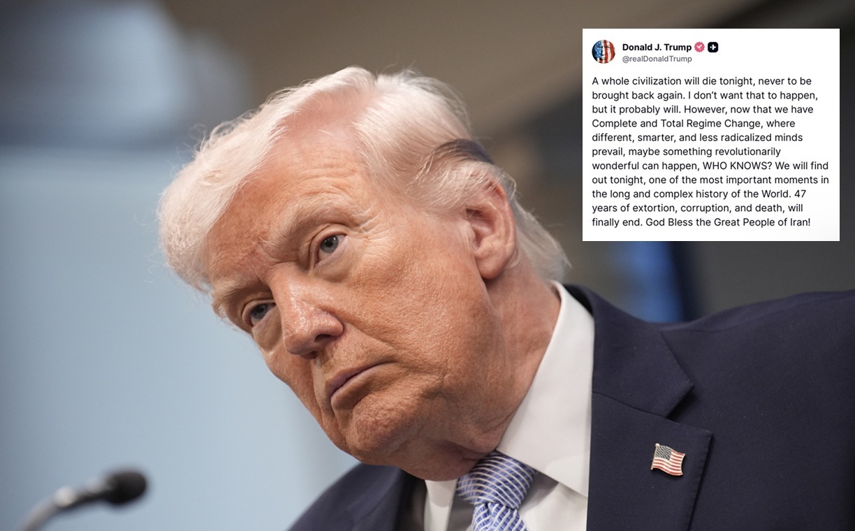 Co dalej z Iranem? Trump: Tej nocy umrze cała cywilizacja