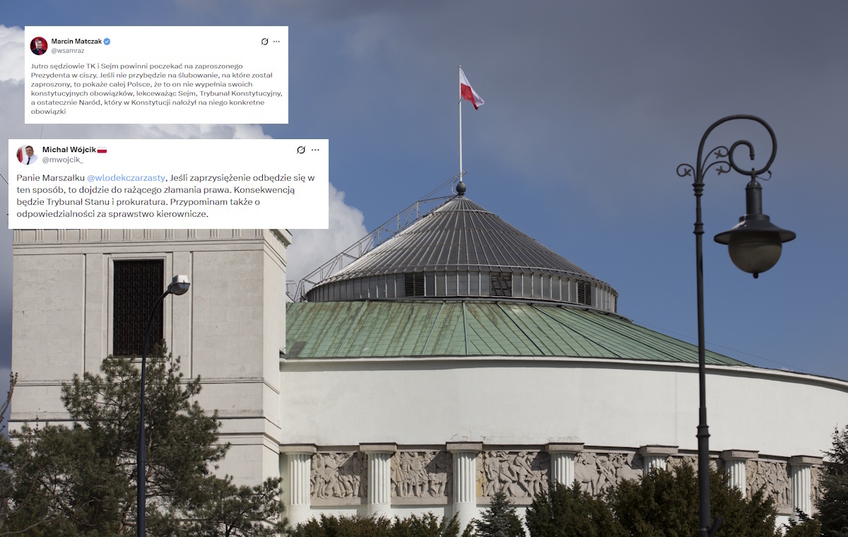 Те, кто избран в Конституционный трибунал, сами уйдут в отставку?! Левандовский объясняет