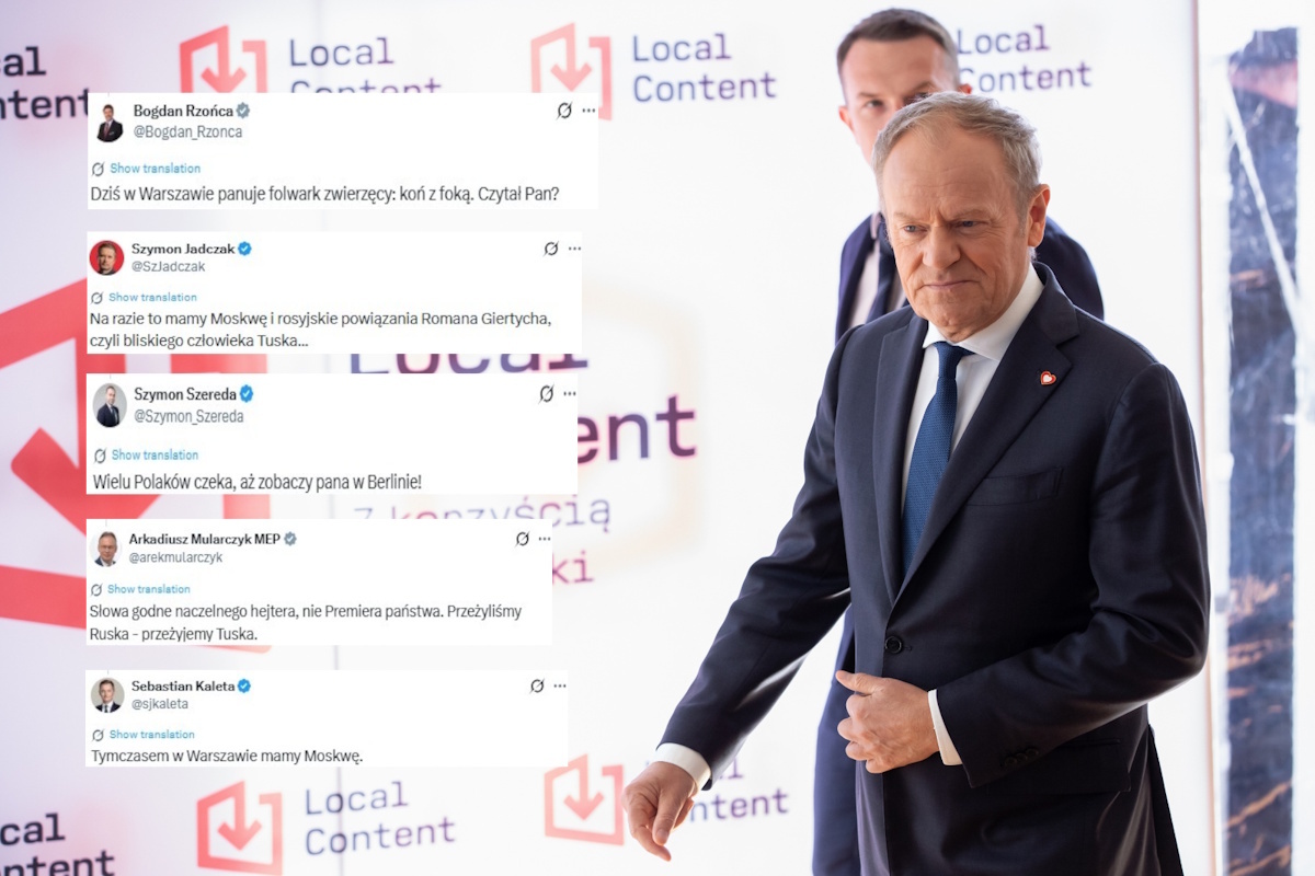 Atak Tuska na prezesa PiS zasłoną dla Giertycha? "Czytał Pan?"