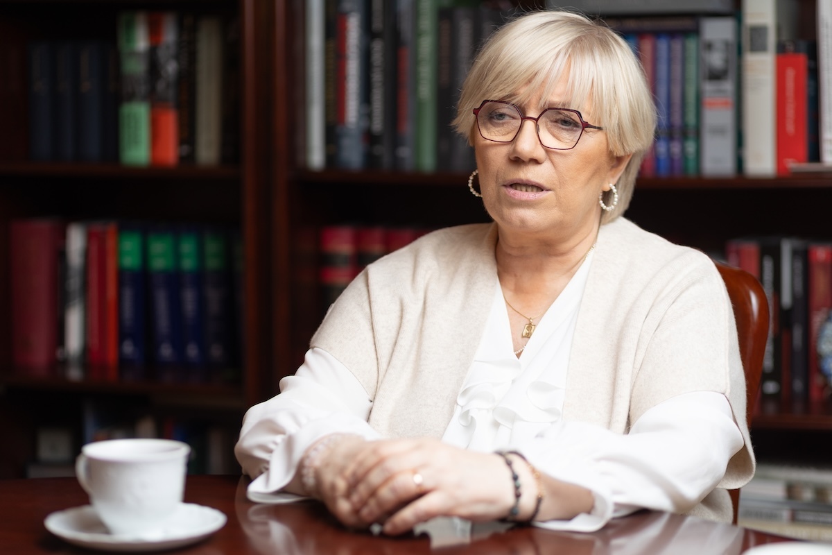 TYLKO U NAS. Przyłębska zdecydowanie o pseudoślubowaniu!