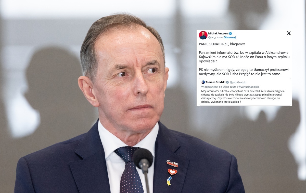 Ależ kompromitacja Grodzkiego! Wypalił to próbując bronić Lenza