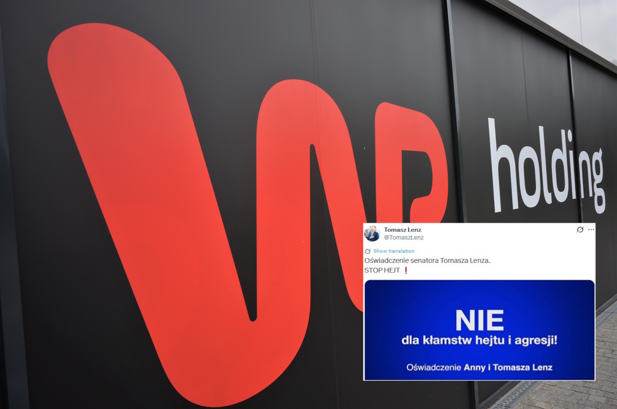 Lenz odpowiada na materiał WP. Zawiadomienie do prokuratury