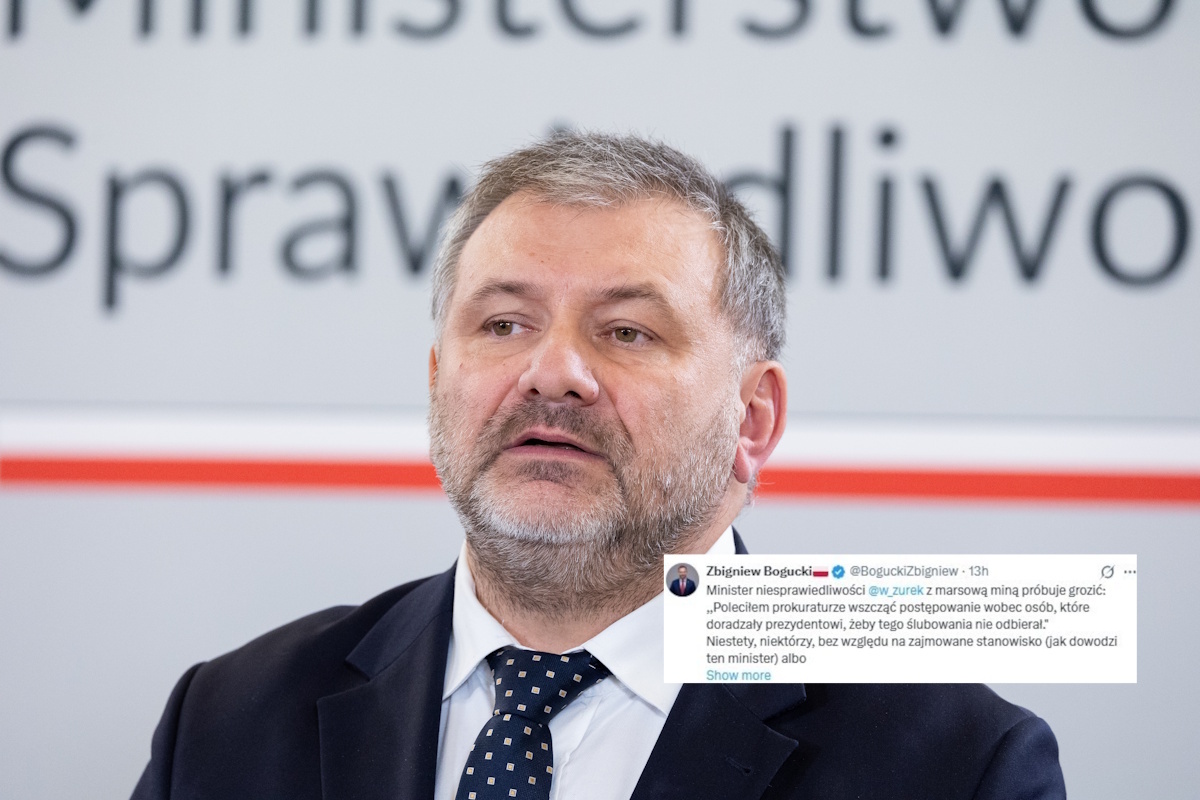 Żurek prokuraturą w prezydenta. Bogucki: Watażka bezprawia