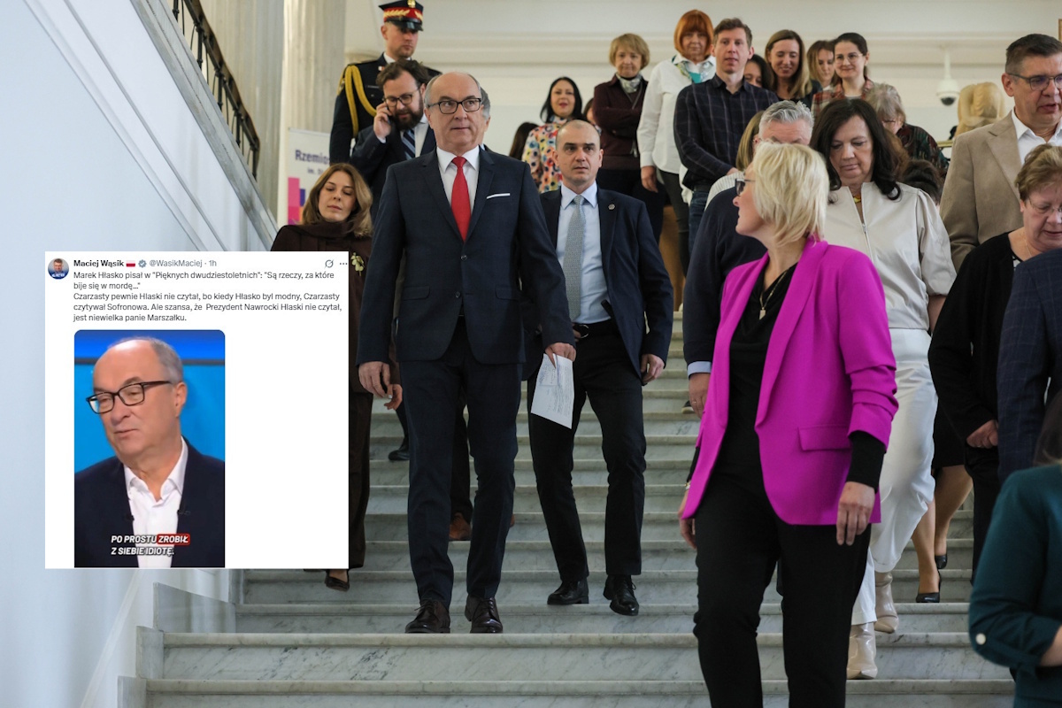 Czarzasty obraża prezydenta. Wąsik odpowiada znanym cytatem!