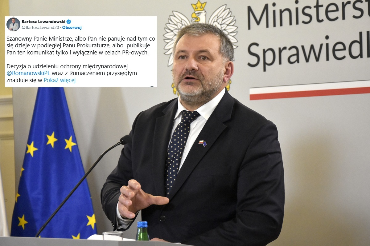 Żurek skierował do Węgier pisma ws. Ziobry i Romanowskiego