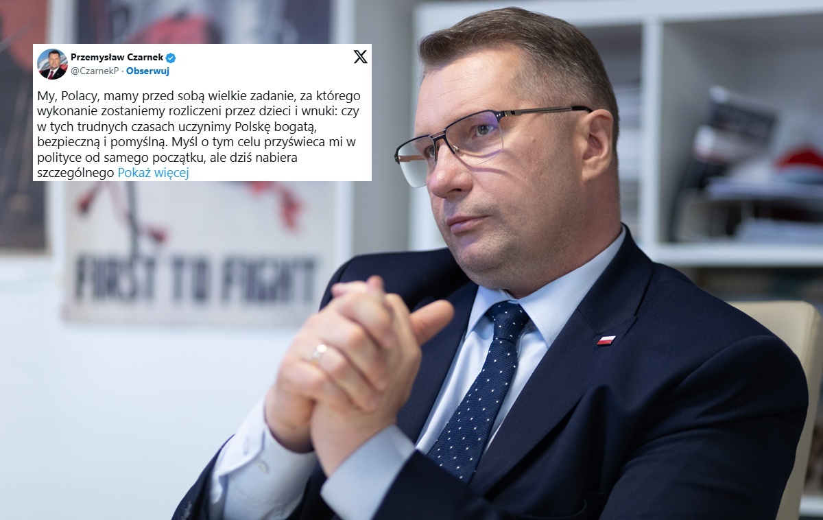 Czarnek apeluje o jedność w PiS: To nie czas egoizmu