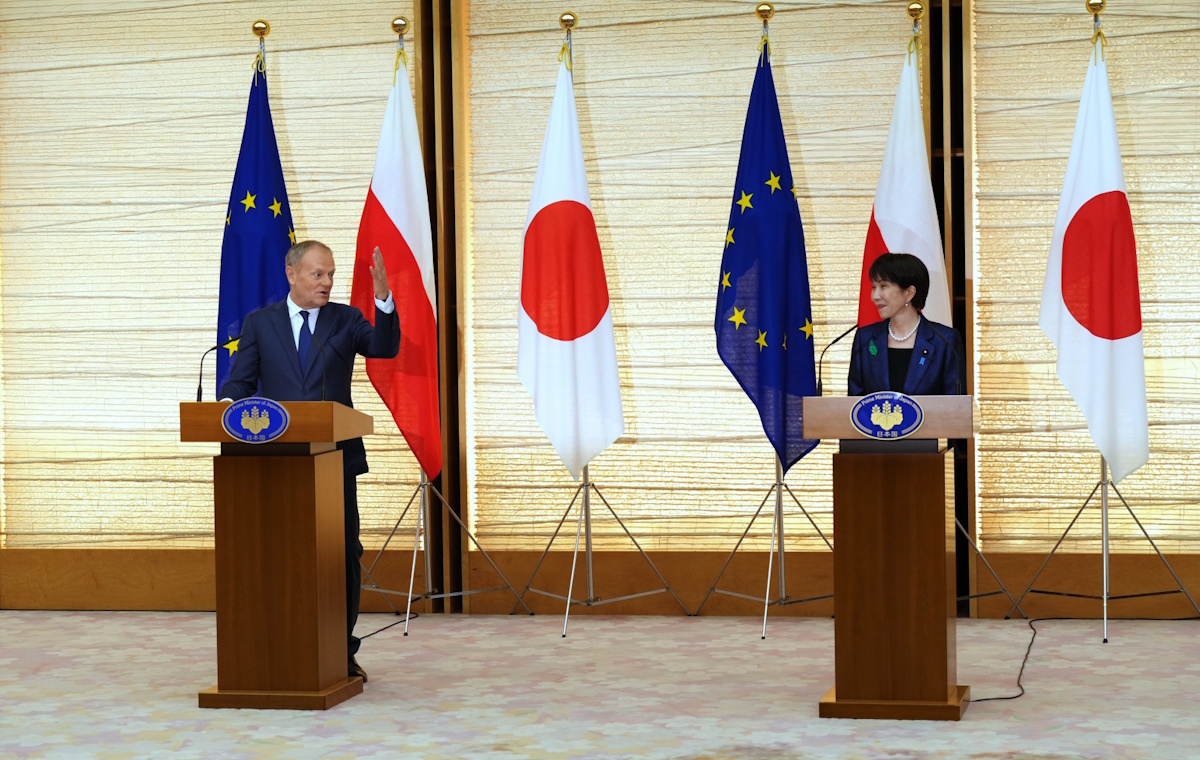 Polska i Japonia podpisały deklarację partnerstwie strategicznym