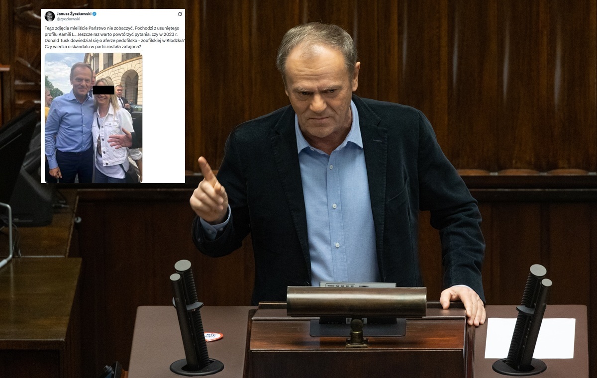 I co teraz? Wyciekło pozowane zdjęcie Tuska z Kamilą L.!