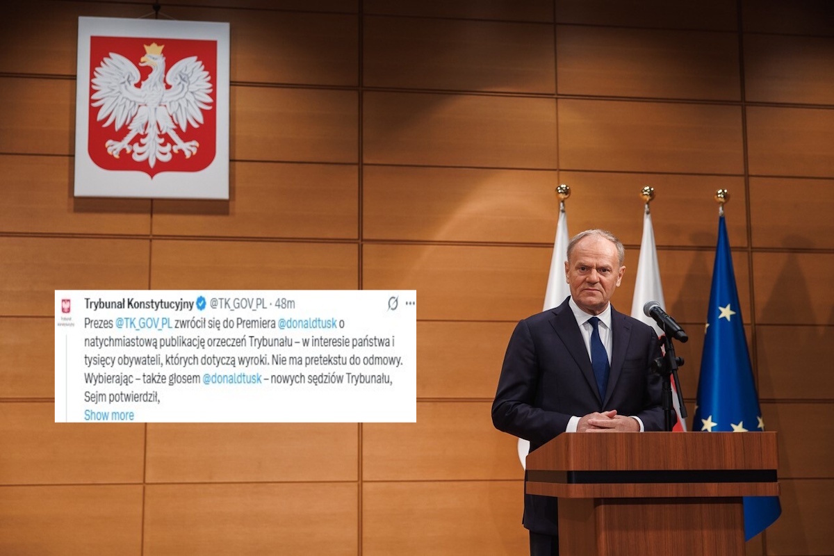 TK żąda od Tuska natychmiastowej publikacji 67 orzeczeń!