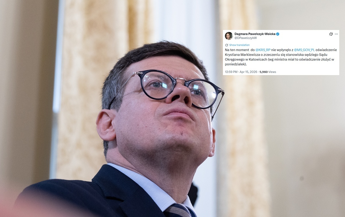 Co z rezygnacją Markiewicza z orzekania w SO? Niepokojące wieści