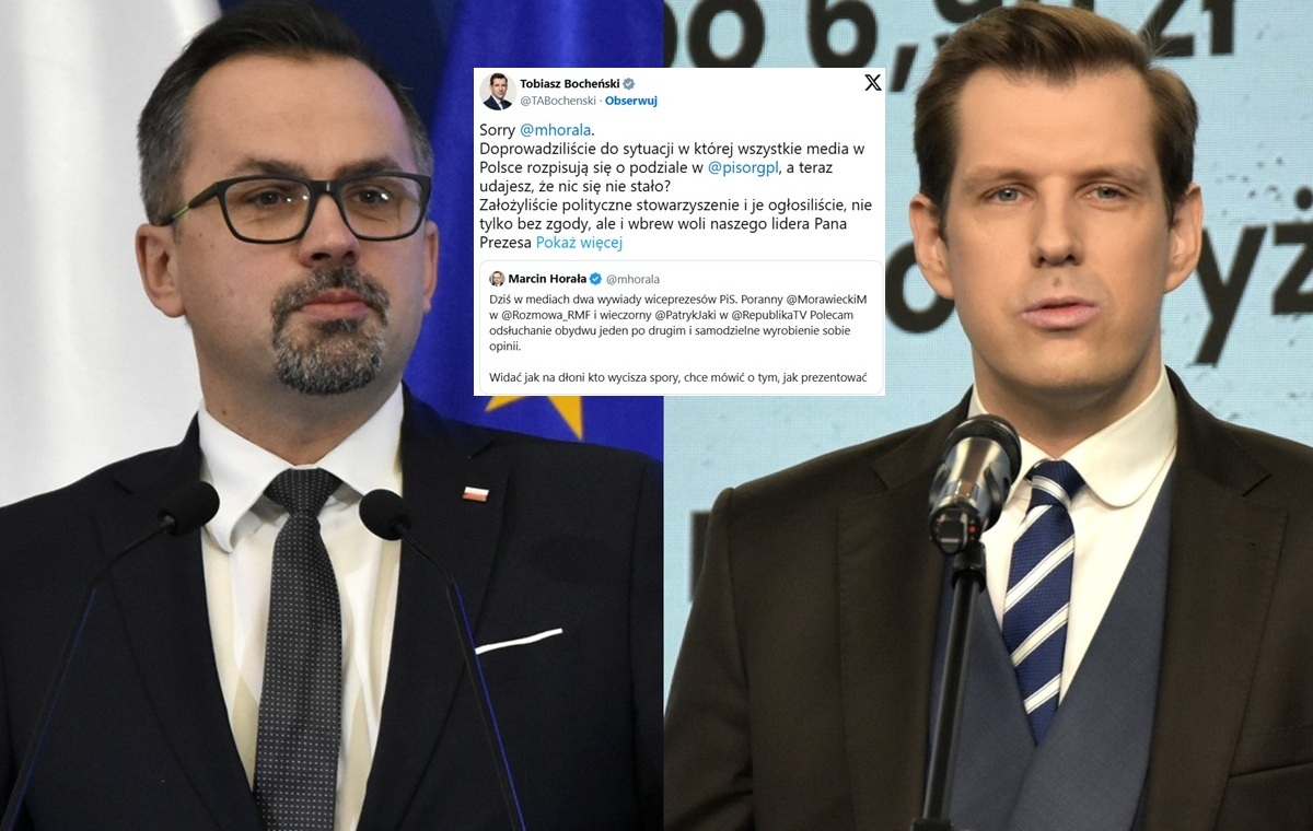 Bocheński do Horały: Zastosuj się do wskazań prezesa PiS