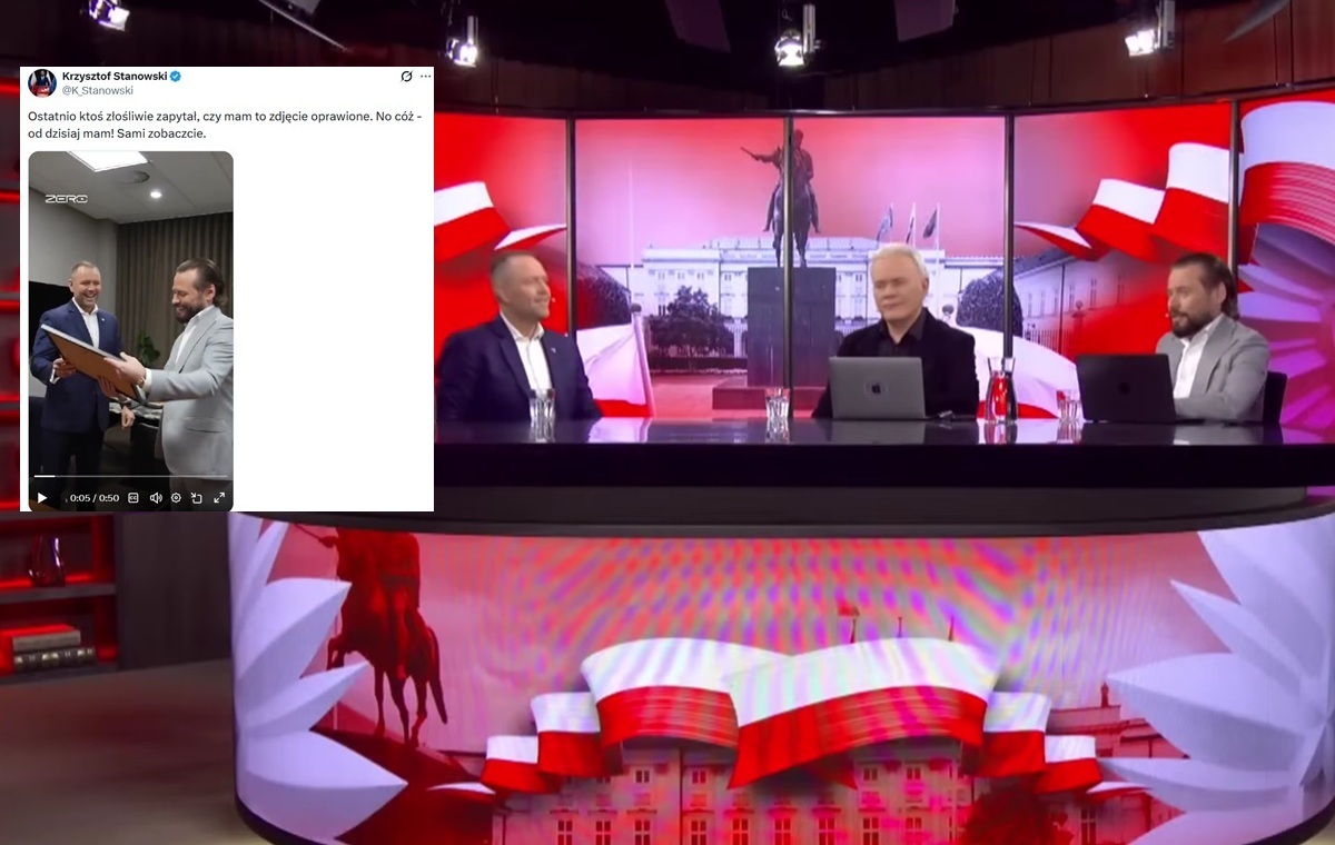 Prezydent wręczył Stanowskiemu... zdjęcie z pamiętnej debaty
