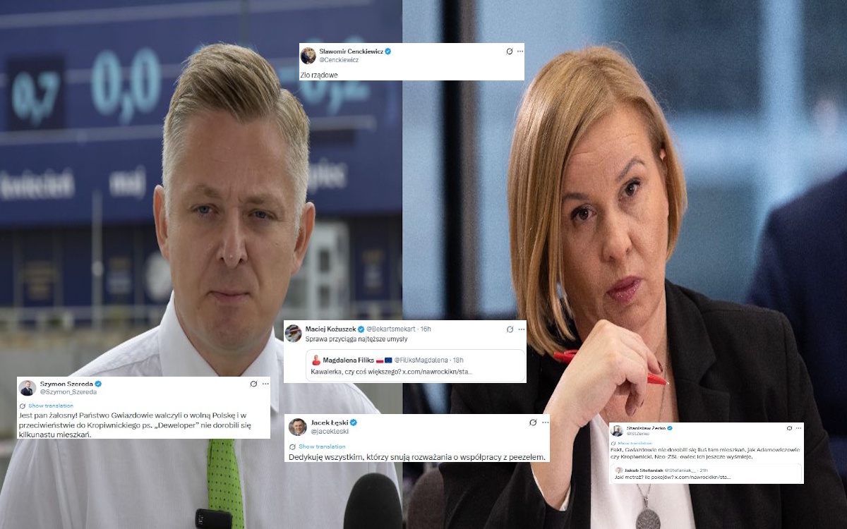 Zadrwili z Nawrockiego u Gwiazdów. Mocne riposty!