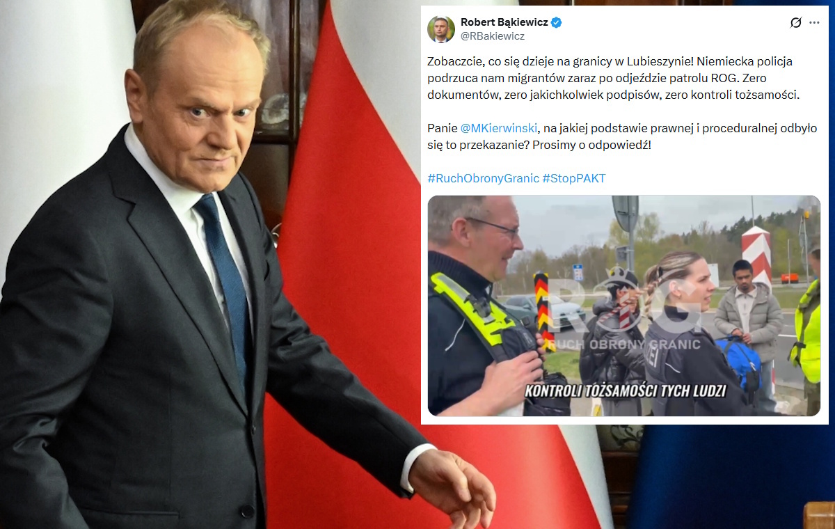 Niemcy w panice! Nagranie ROG z przepychania migrantów do Polski