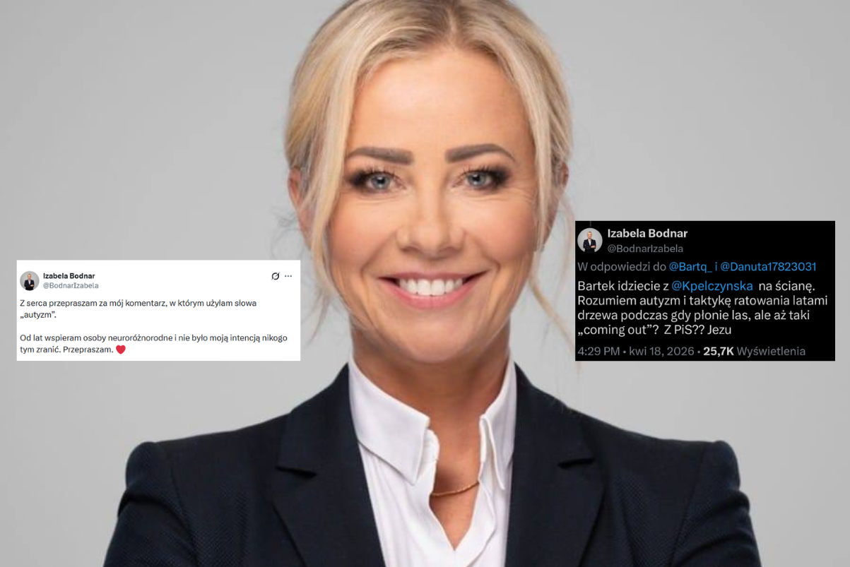 Bodnar ujęła się za Tuskiem i przeprasza za wpis z "autyzmem"