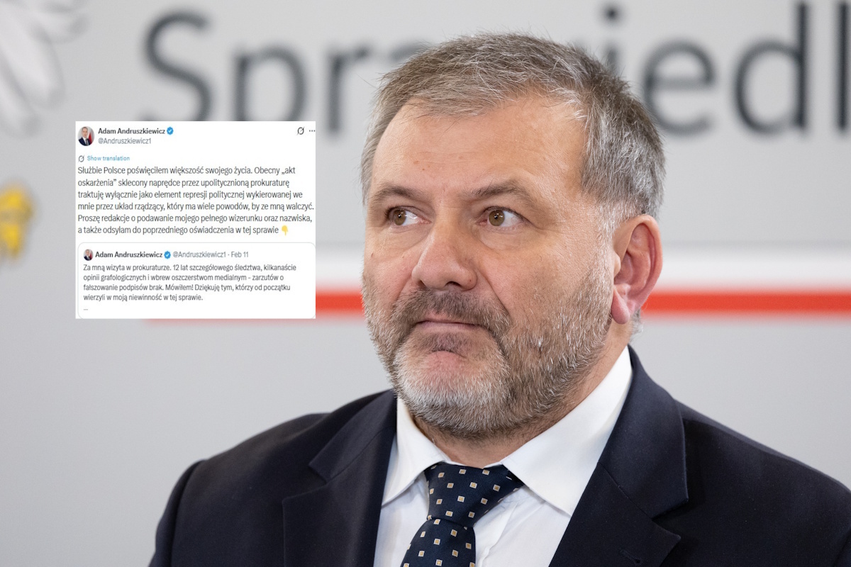 Prokuratura uderza aktem oskarżenia. Andruszkiewicz z ripostą!