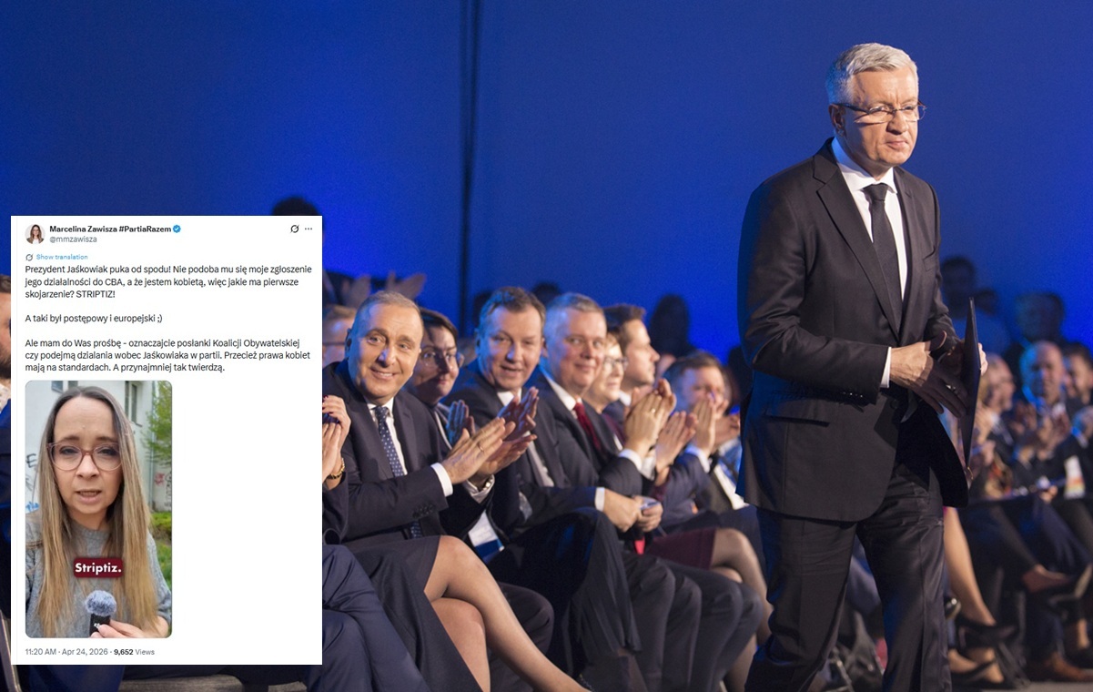 Jaśkowiak skandalicznie o Zawiszy. "Za chwilę zrobi striptiz"
