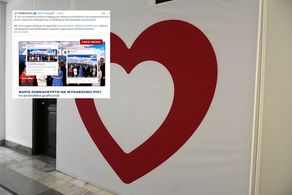 Grabiec i Giertych powielili fake ws. PiS. Demagog zareagował