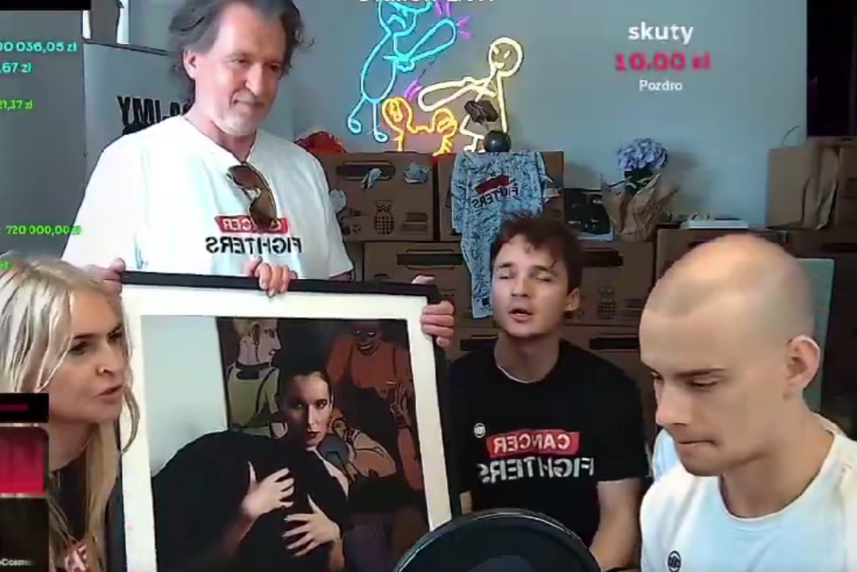 Olejnik na akcji Łatwoganga. W sieci zawrzało!