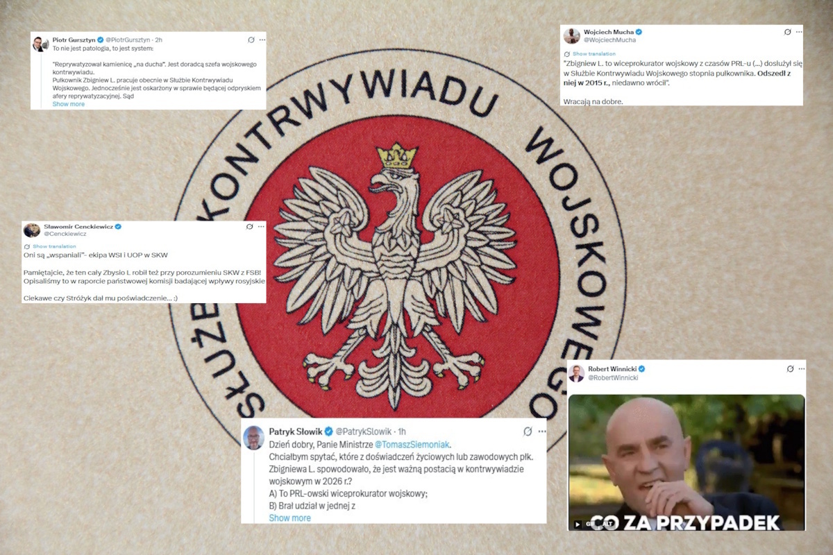 SKW scandal. Stróżyk's advisor a post-communist accused in the affair