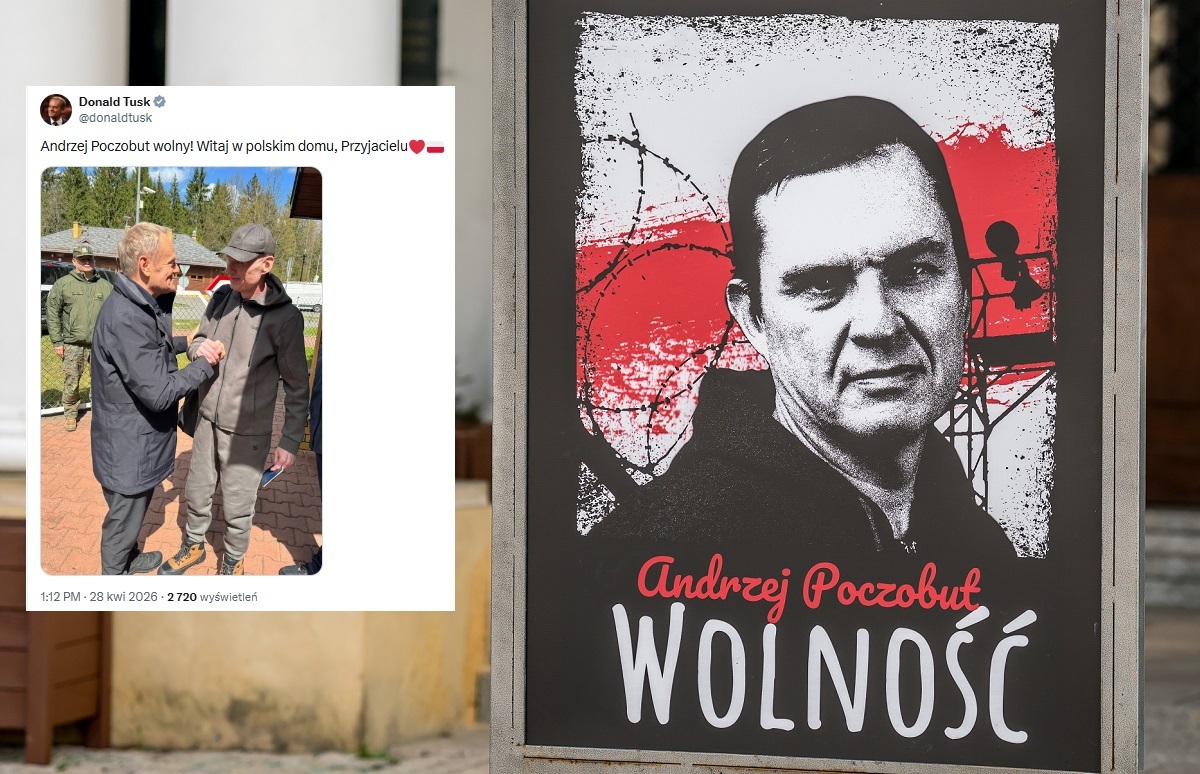 Andrzej Poczobut jest już na wolności! "Witaj w polskim domu"