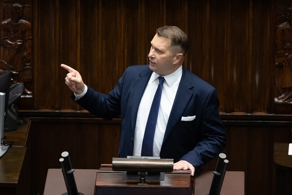 Prof. Czarnek w Sejmie ws. NFZ: Tusk i cały ten rząd do dymisji