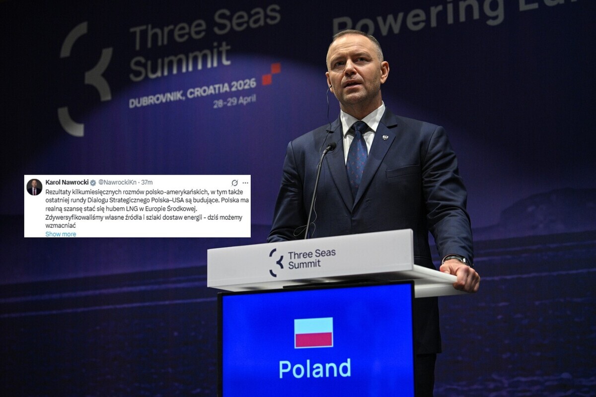 Owocna kooperacja Nawrockiego z USA. Polska może być hubem LNG!
