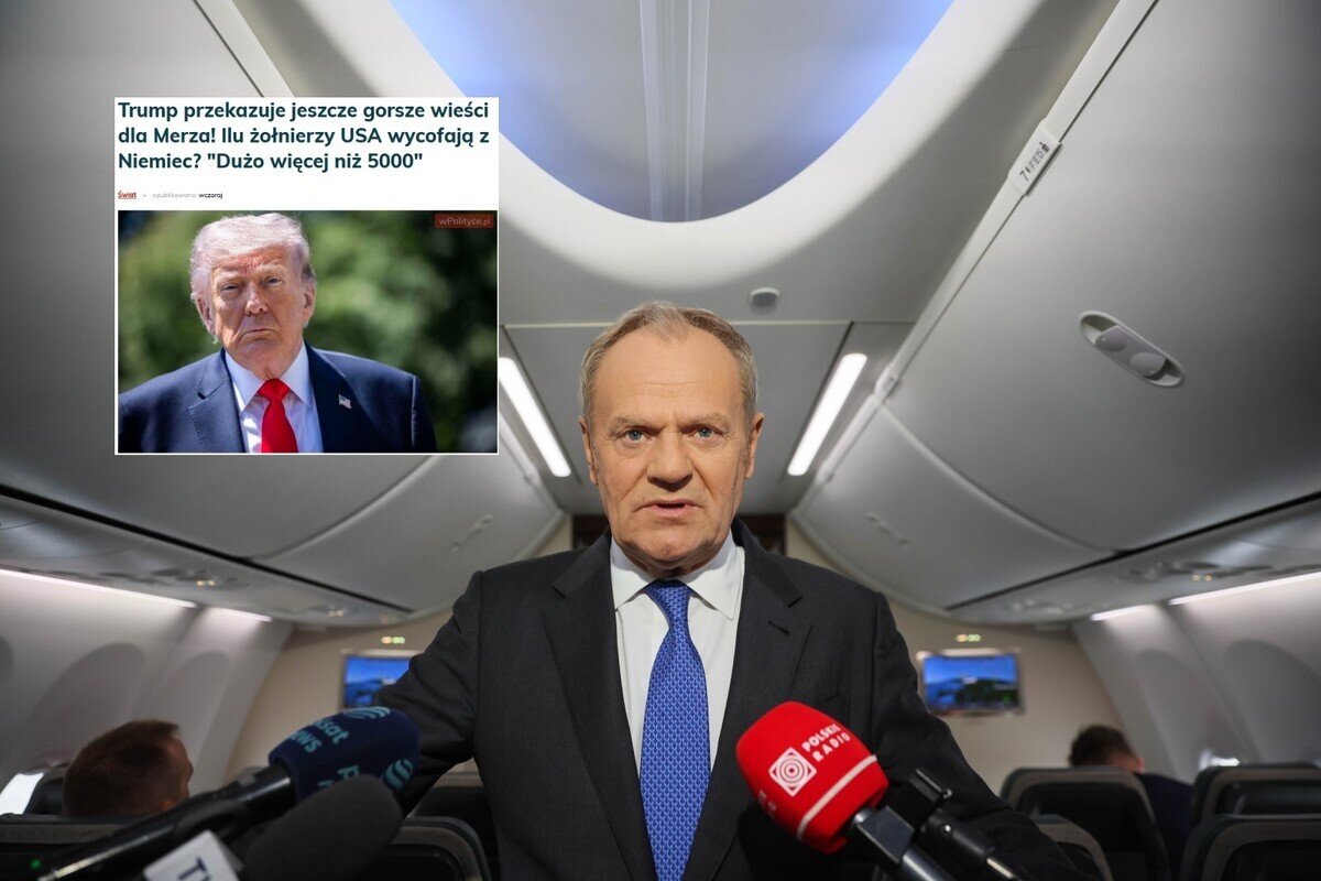Bezpieczeństwo Niemców ważniejsze dla Tuska? W tle żołnierze USA