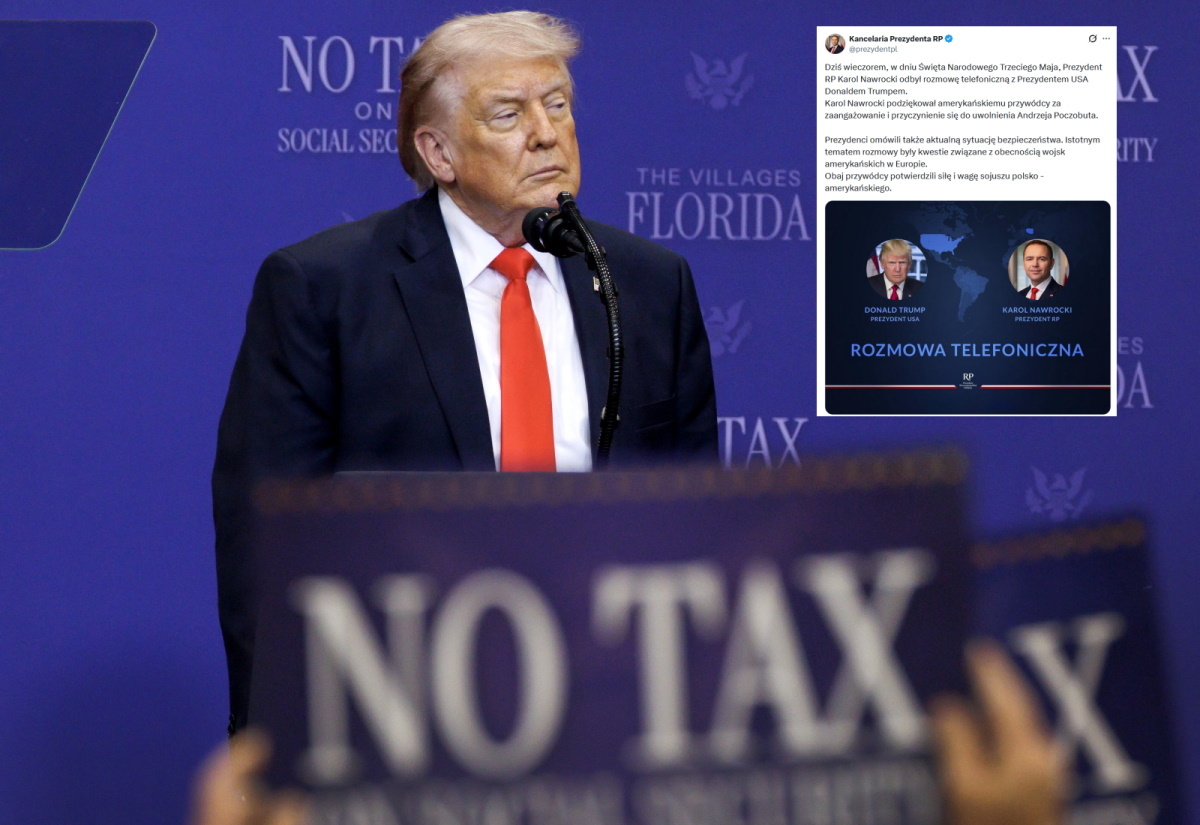 President Nawrocki spoke with Donald Trump!