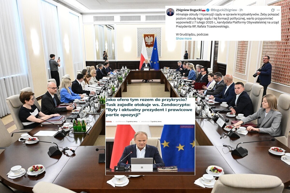 Szef KPRP punktuje ekipę Tuska ws. kryptowalut: Himalaje obłudy