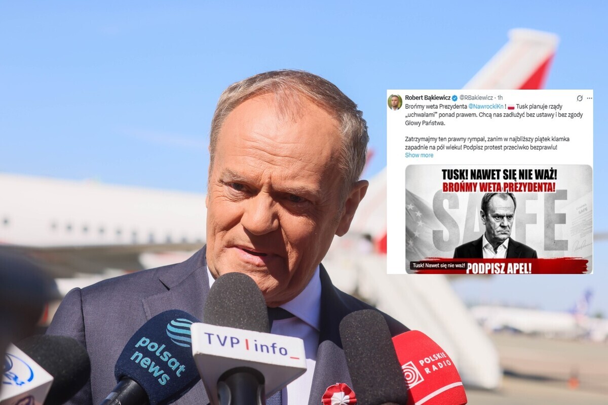 Tusk moves to SAFE. "Sign the petition and say a loud 'ENOUGH'"