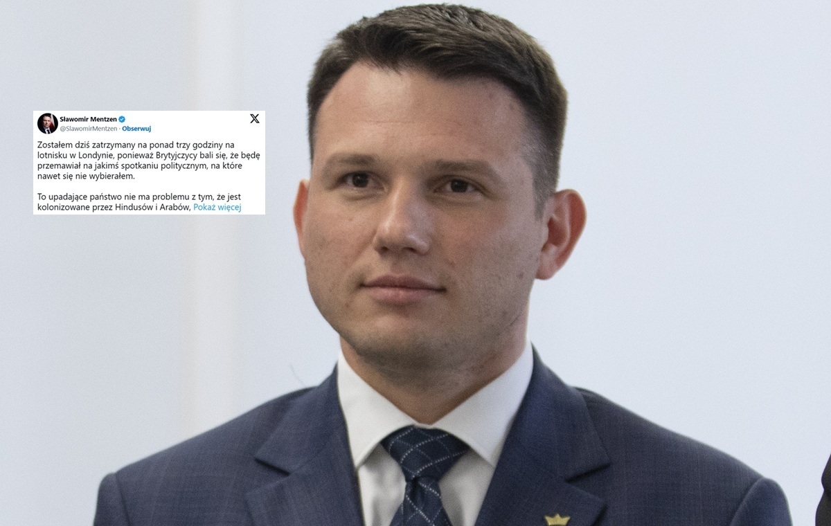 Skandal! Brytyjczycy zatrzymali Mentzena. Dalej było gorzej
