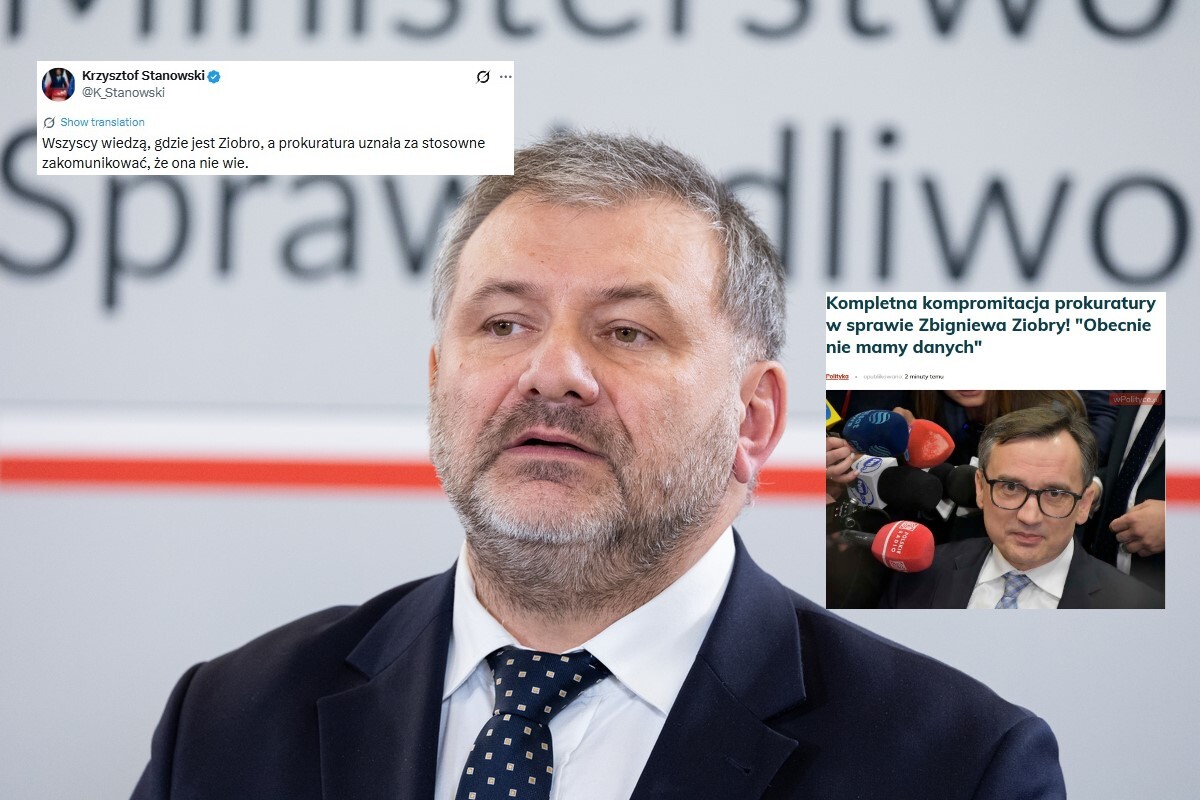 Stanowski szydzi z blamażu ludzi Tuska. W tle Zbigniew Ziobro