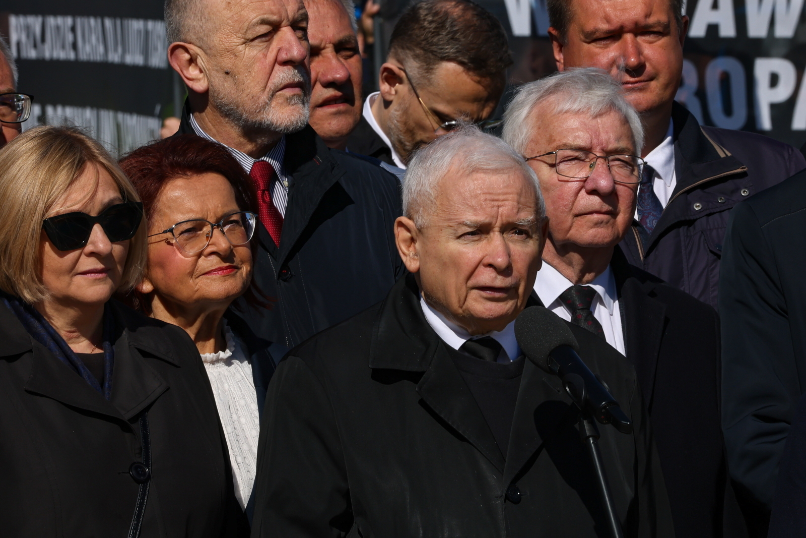 Kaczyński o zamachu w Smoleńsku. "Wśród wrzasków"