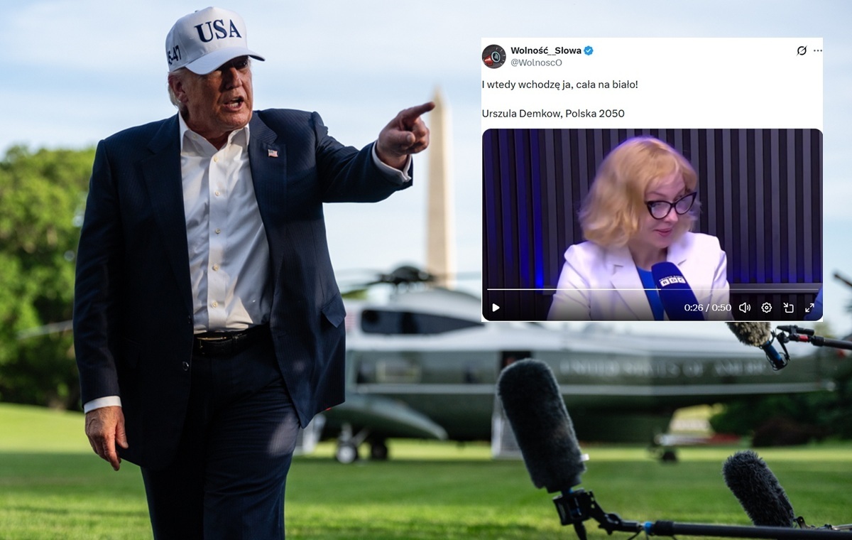 Władza jak kabaret. U Gozdyry mówili o lizakach dla Trumpa
