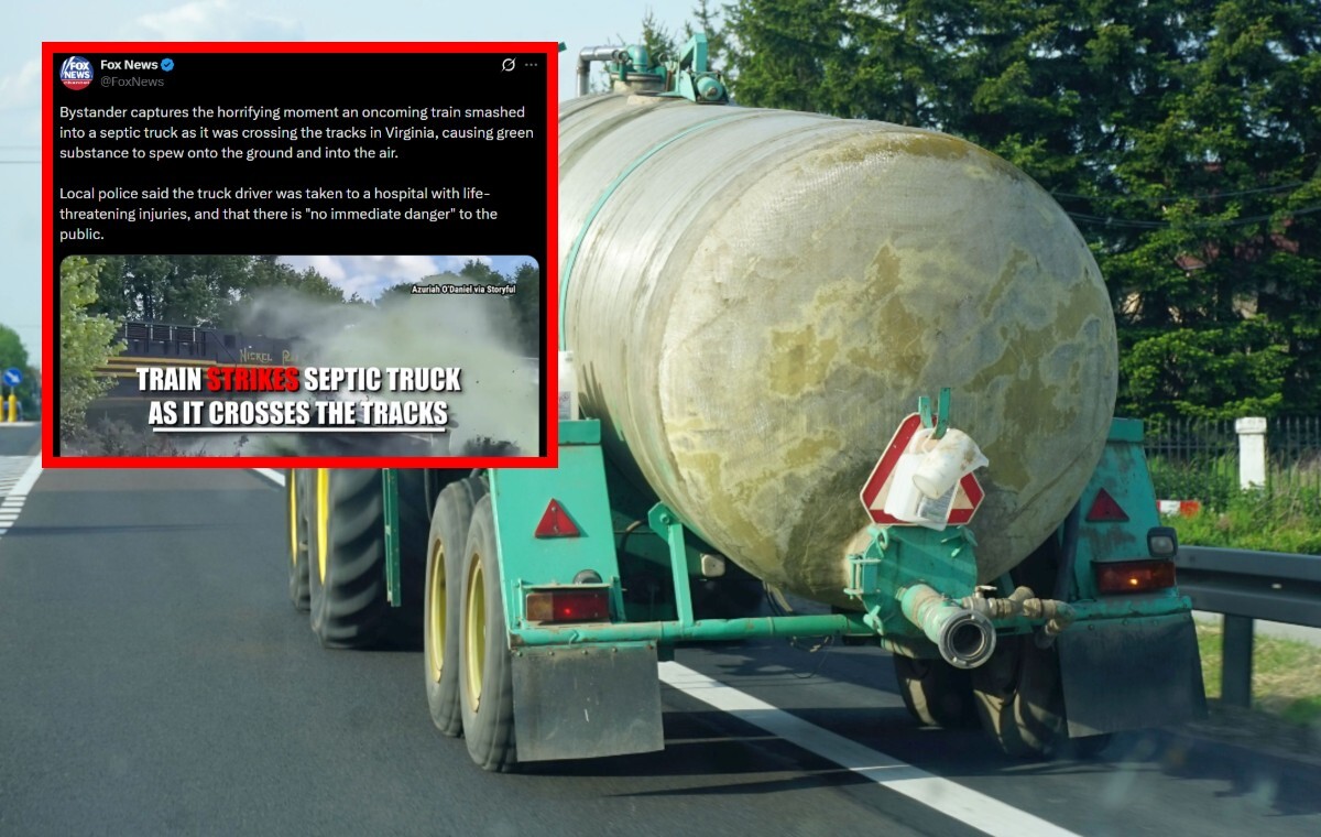 Wstrząsające! Beczkowóz eksplodował po zderzeniu z pociągiem