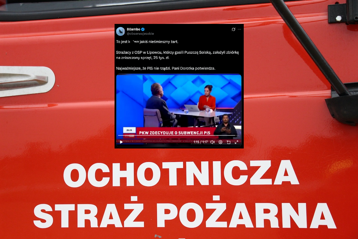 OSP i Wysocka-Schnepf. Przypomniano jej skandaliczne słowa