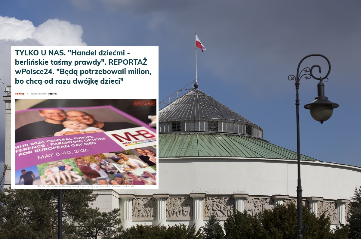 Homoseksualiści i handel dziećmi. Sprawa trafi do Sejmu!