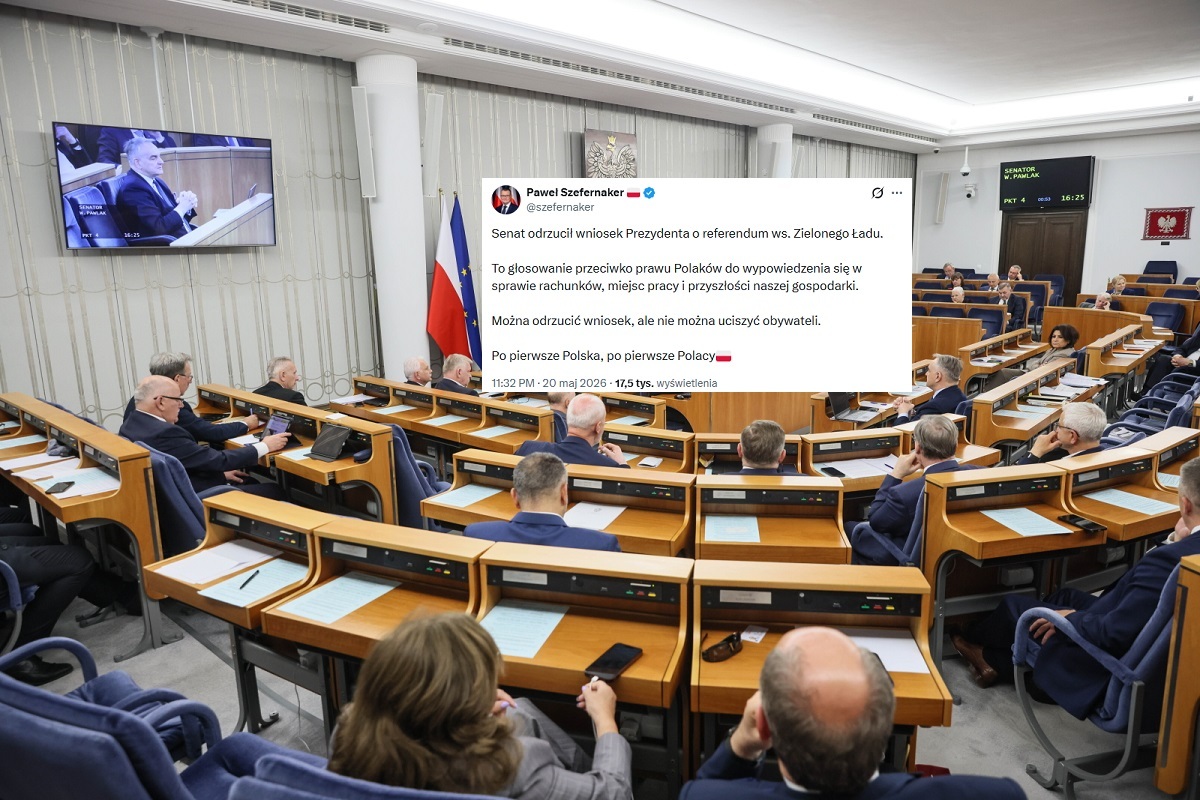 "Nie można uciszyć obywateli". Pierwszy komentarz z Pałacu