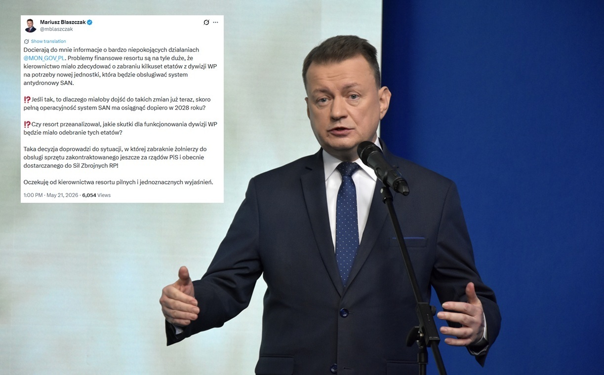 Dziwne kombinacje MON. Błaszczak żąda wyjaśnień od resortu