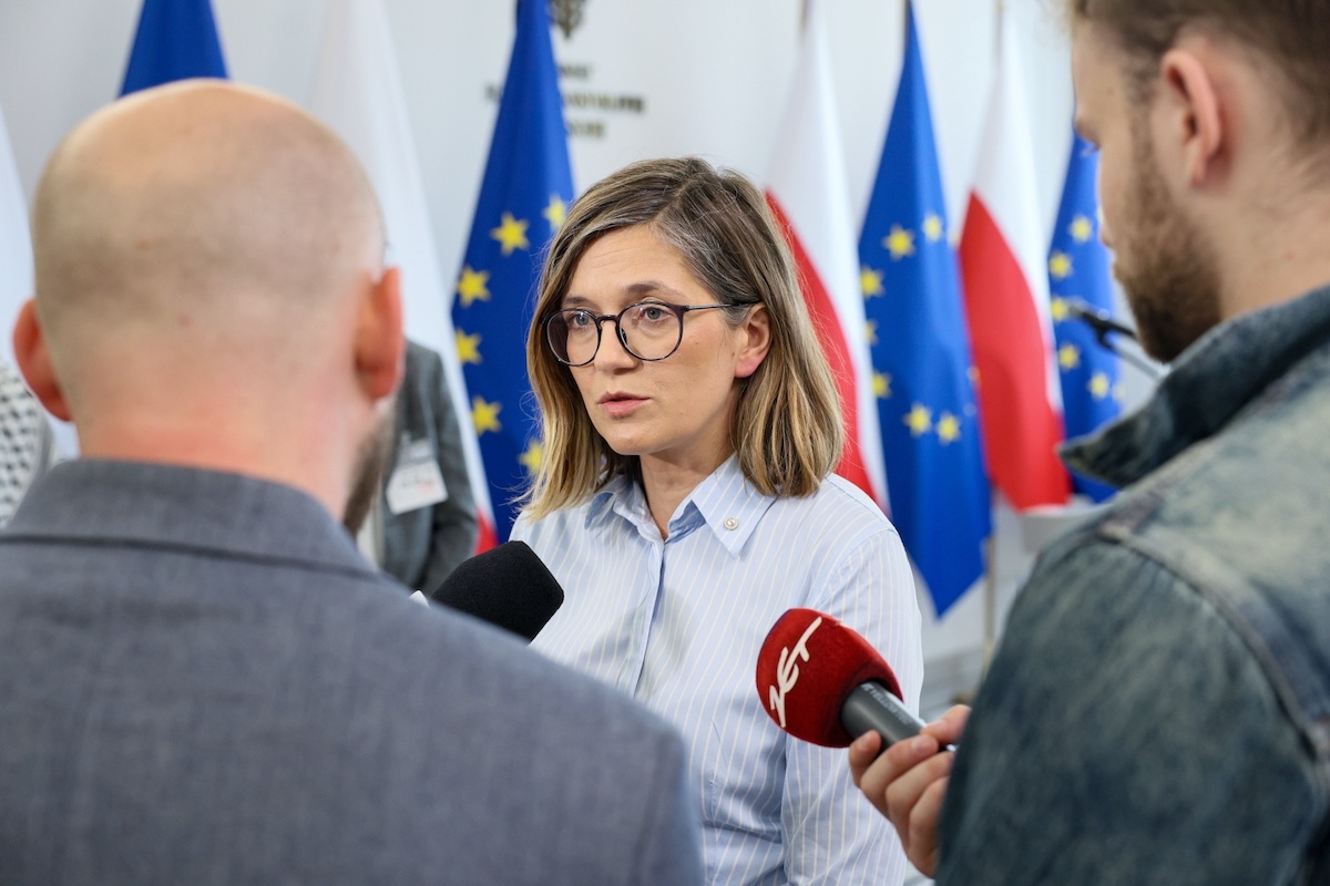 Pogardliwa uwaga Biejat do senatorów. Józefaciuk protestuje