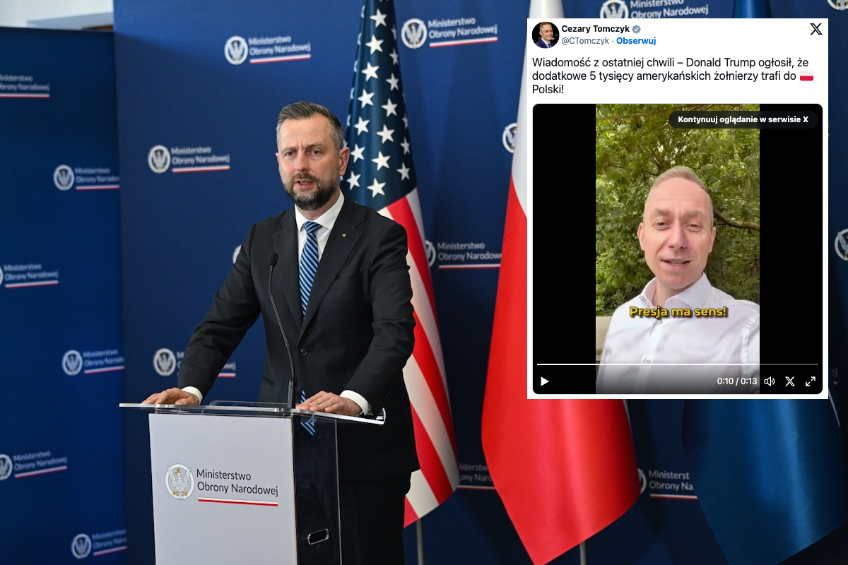 MON wypina pierś do medali po decyzji Trumpa