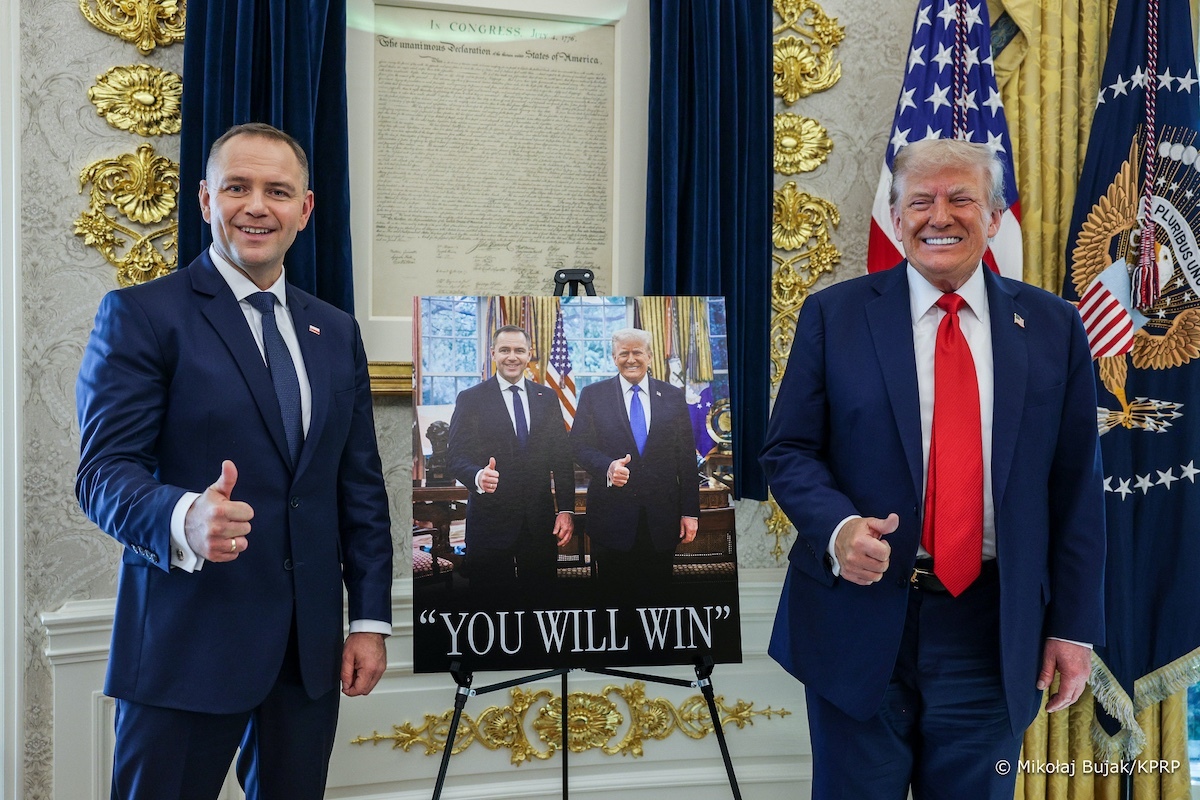 President Nawrocki thanked Trump for the decision regarding the troops