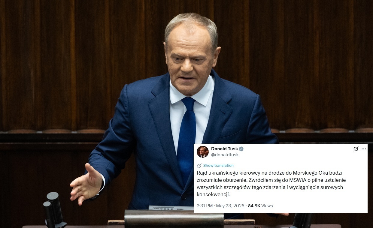 Co za pokazówka! Tusk nakazał interwencję