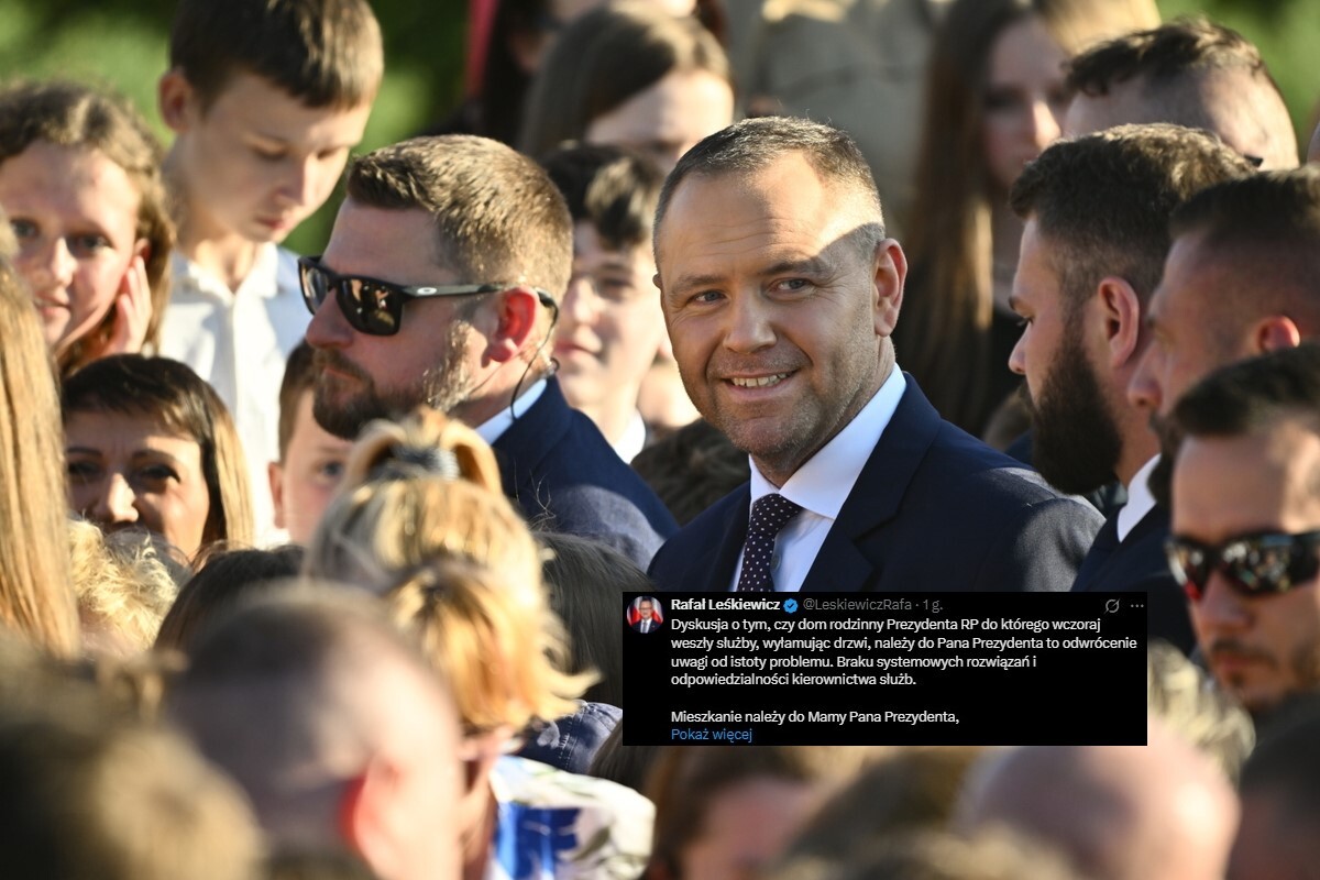 Najazd na mieszkanie Nawrockiego. "Odwrócenie uwagi od istoty"