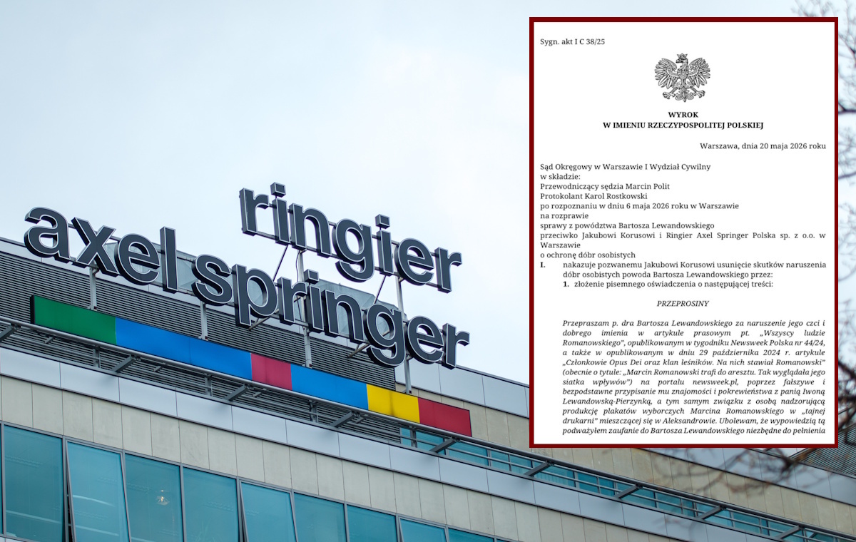 Lewandowski wygrał proces z wydawcą "Newsweeka"!