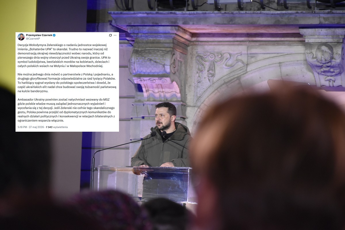 Вот как Зеленский прославляет Украинскую повстанческую армию! Чарнек прямо говорит о том, что нужно сделать