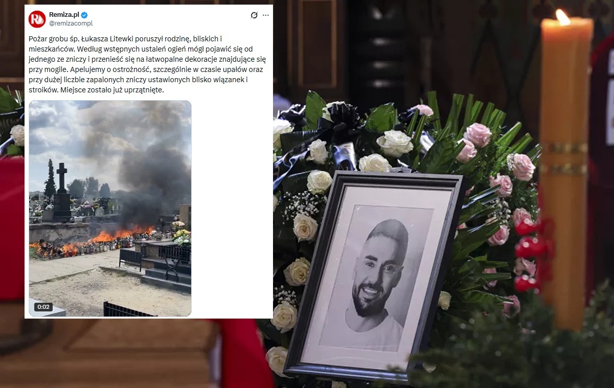 Шокирующее. Могила депутата Лукаша Литевки в огне!