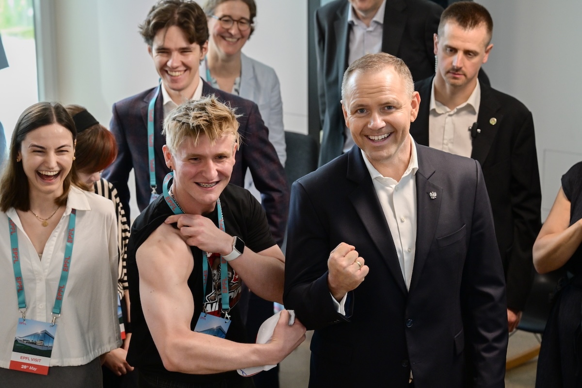 Prezydent spotkał się z polskimi doktorantami w Szwajcarii