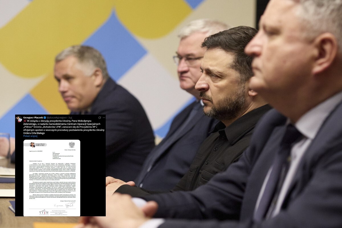 Prezydent odbierze order Zełenskiemu? Wniosek u Nawrockiego!